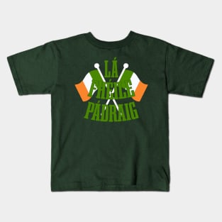 Lá Fhéile Pádraig T Léine-ST Patrick's Day Tees Kids T-Shirt